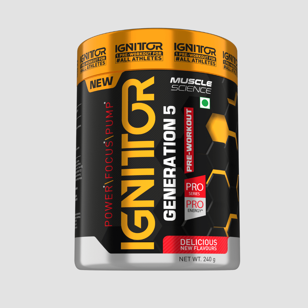 Ignitor Gen 5 Pre Workout (30 Servings | Fruit Punch Flavour)