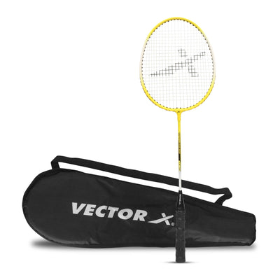 VX-150-FC-YLW-WHT Yellow | White Unstrung Badminton Racquet (Pack of: 1 | 150 g)