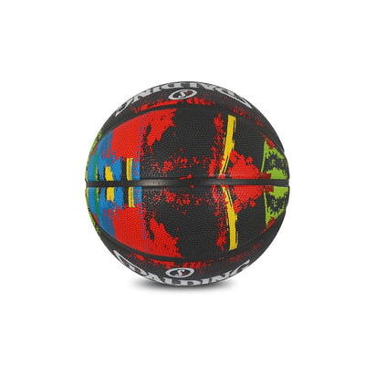 Marble Rubber Basketball (Black) | Size: 7