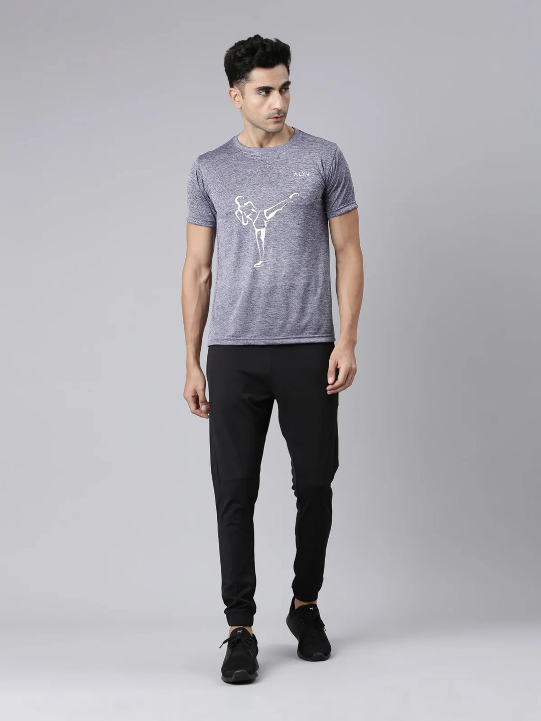 Men’s Max Performance Dry Fit T-shirt (Navy)