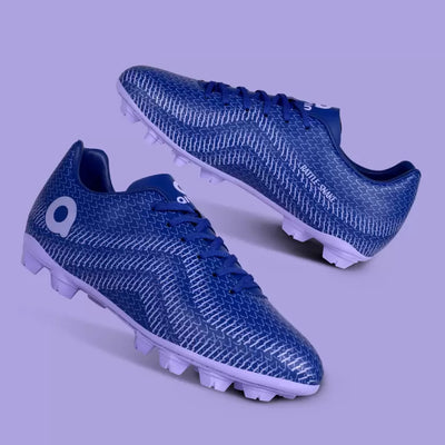 Rattle Snake Football Stud Football Shoes For Men (Royal Blue)