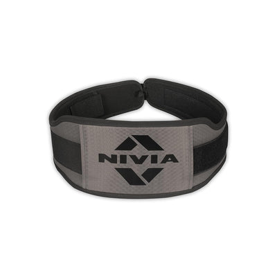 NIVIA 6" Quick-Lock Wide Weightlifting Gym Belt for Back Support for Men and Women/Workout and Powerlifting for Gym Workout & Deadlift/Sports Equipment (6" WIDE)