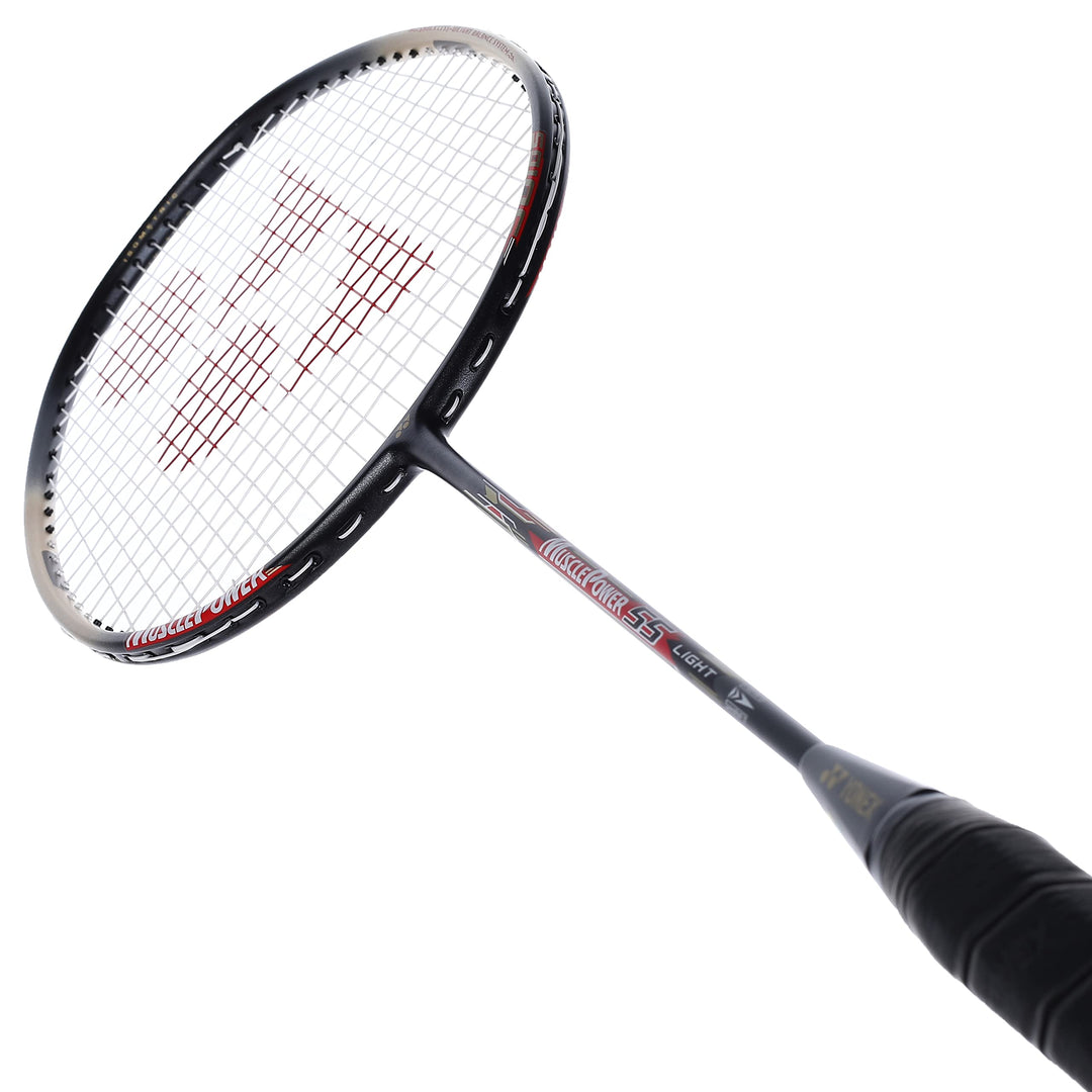 Yonex New Muscle Power Series MP 55 Badminton Racquet (Graphite, G4, 30 lbs Tension)