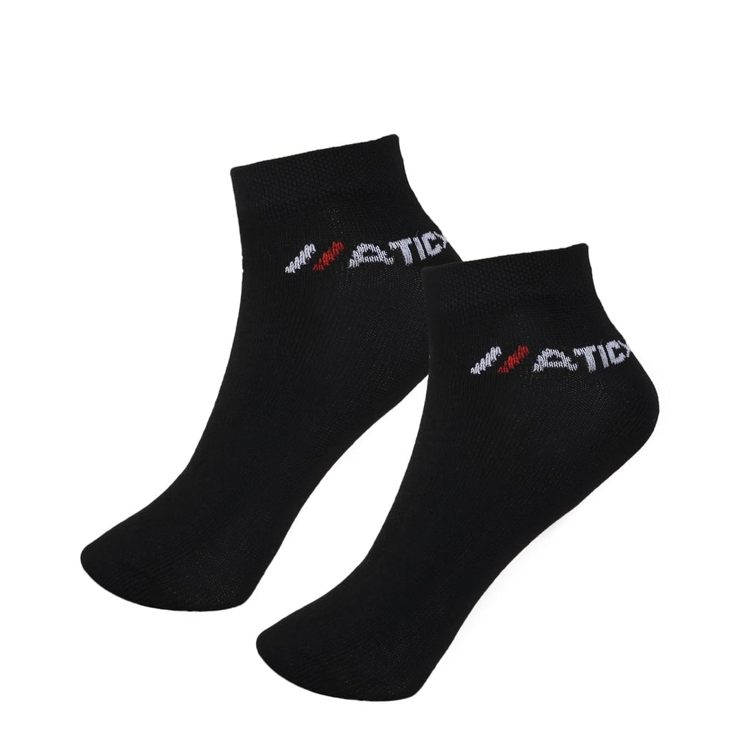 Pack of 5 Socks (Free Size) Men & Women - Solid Cotton Ankle Length Multi-Purpose Socks