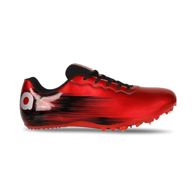 Race Running Spikes Running Shoes For Men (Red)