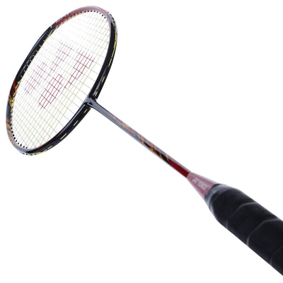YONEX Astrox 99 Play Strung Badminton Racket with Full Cover | Color: Cherry Sunburst | Size:  One Size | Material: Graphite | 83 Grams | For Unisex | Lightweight and Durable | High Tension Support | Isometric Head Shape | Slim Shaft | Maximum Comfort