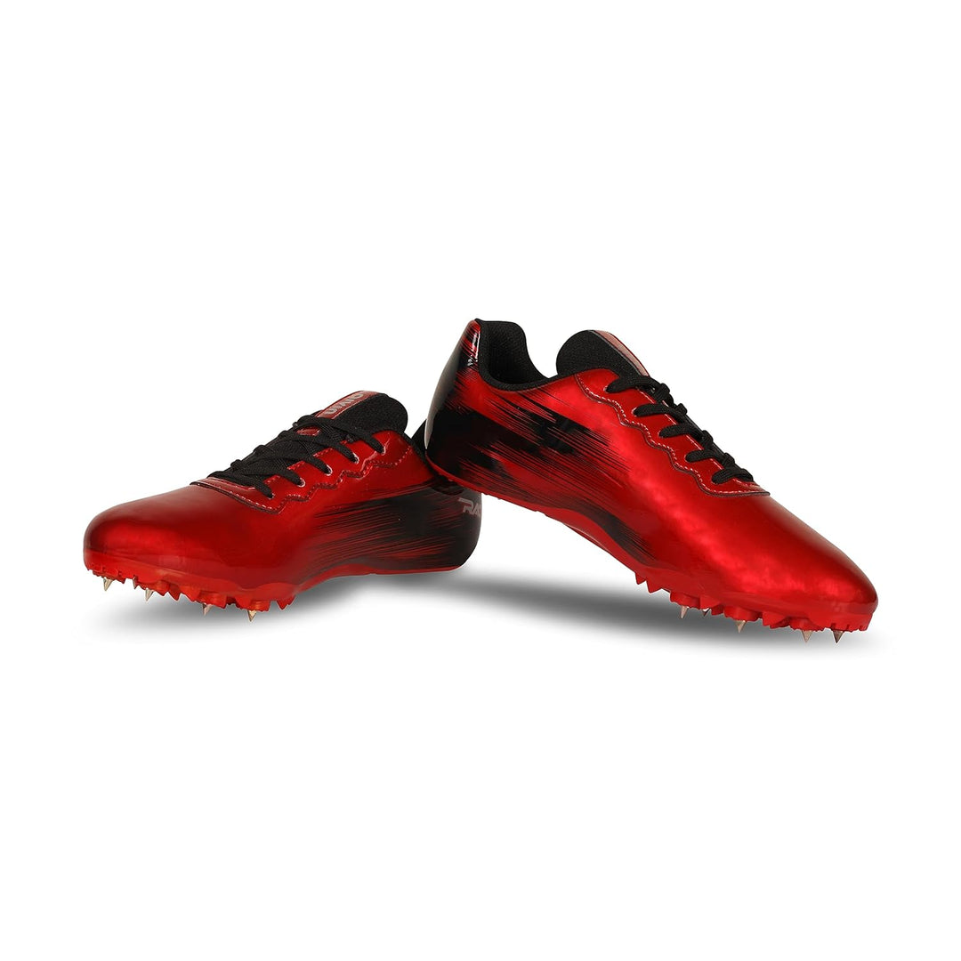 Race Running Spikes Running Shoes For Men (Red)
