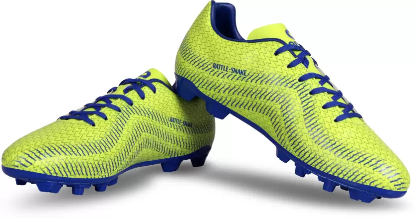 Rattle Snake Football Stud Football Shoes For Men (Sulphur Green)