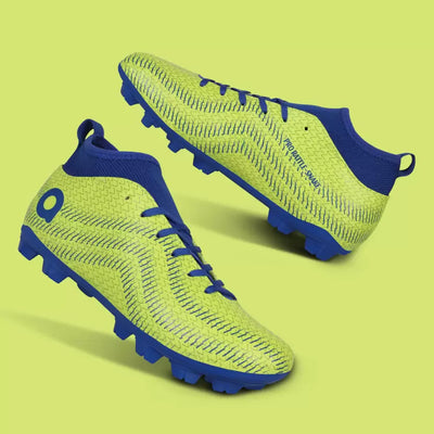 Pro Rattle Snake Football Stud Football Shoes For Men (Sulphur Green)
