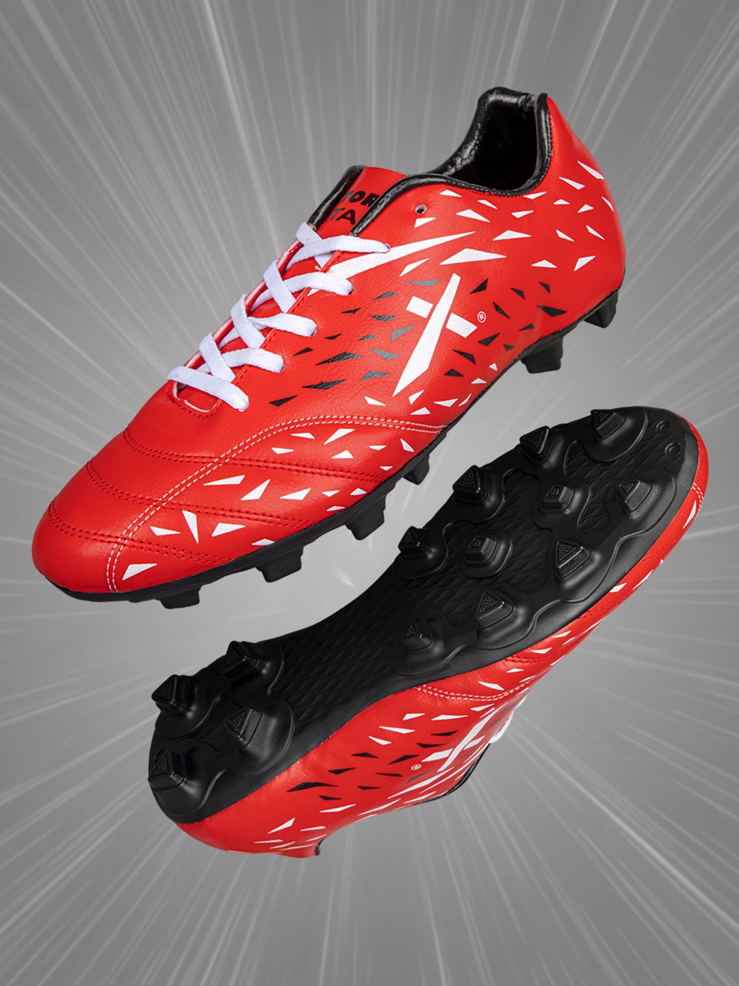 TITAN Football Shoes For Men (Red)