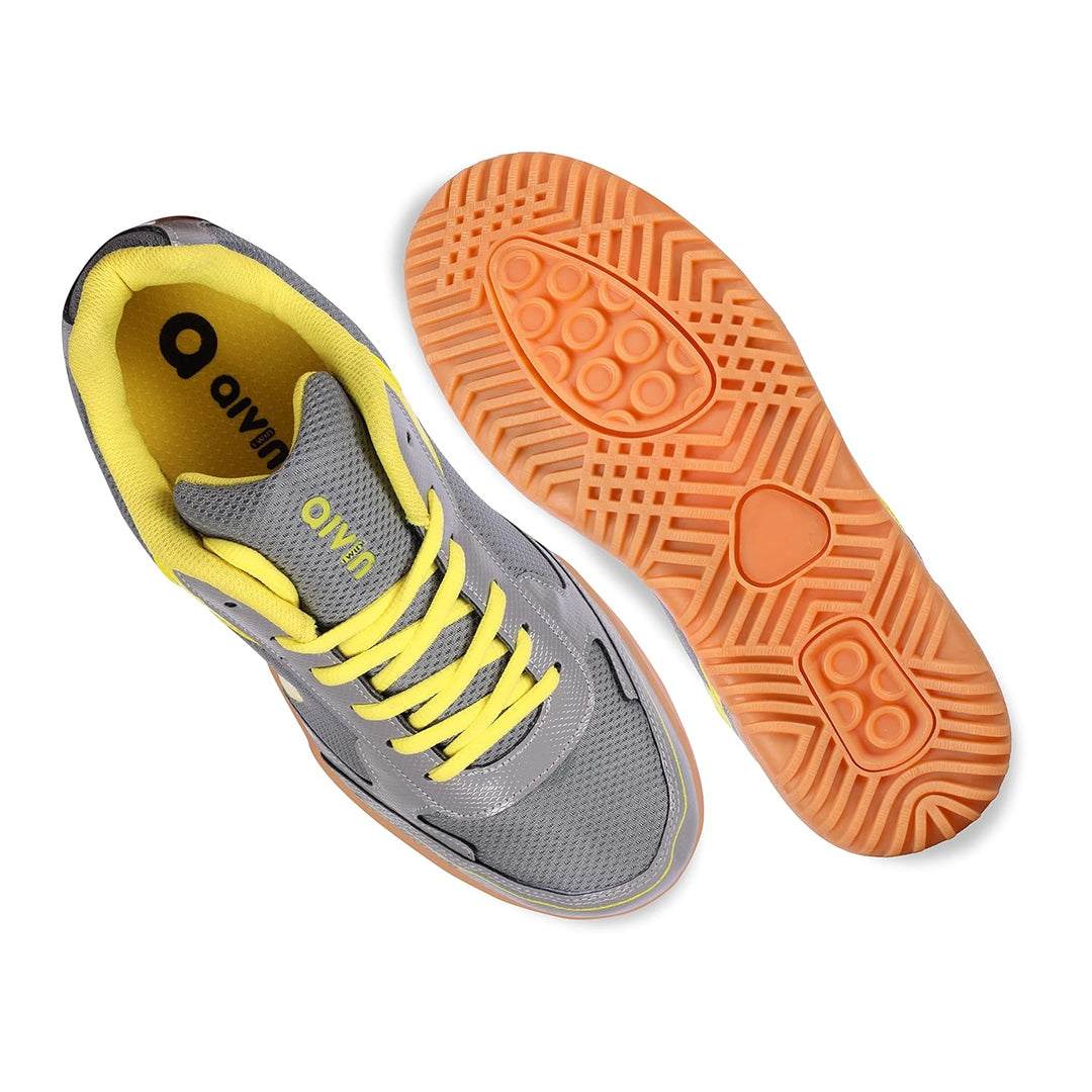 Clash Badminton Shoes For Men (Yellow)