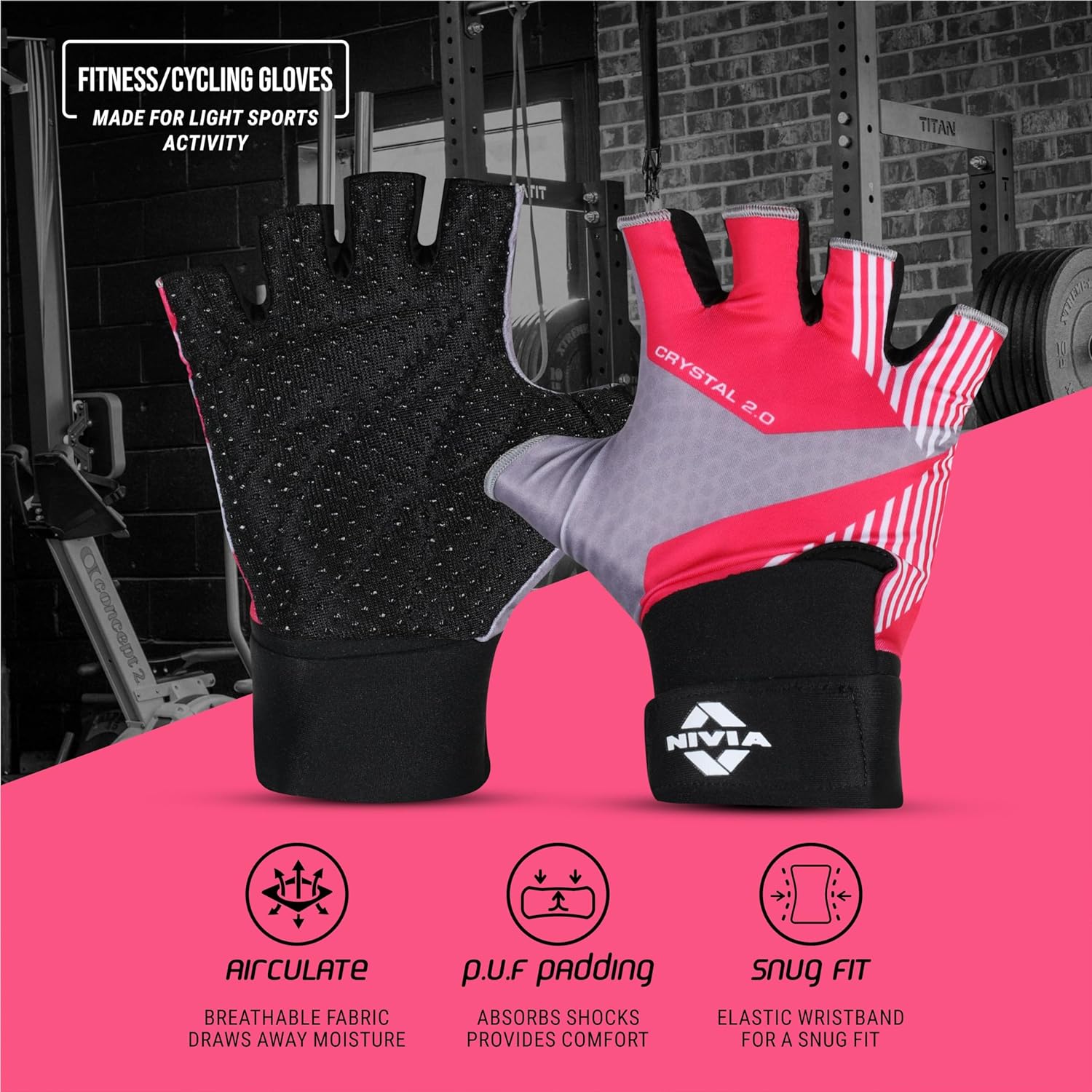 Nivia gloves for gym on sale