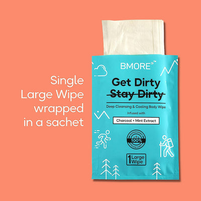 Deep Cleansing & Cooling Body Wipes