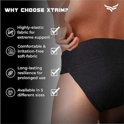 Gym Supporter for Men | Sports Underwear for Men for Workout in Gym | Stretchable Cotton | Men's Cotton Briefs | Quick Dry | Moisture Wicking Supporter for Cricket | Gym | Running