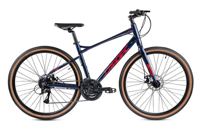 CRADIAC - Concept X | 24 Speed Gear GRAVEL Cycle | 700 * 47 C Bike | Rigid Fork | 6061 Alloy Frame | Nylon Tires | Shimano hydraulic Dual DISC Brakes | Ideal for 15+ Years Men/Boys/Girls