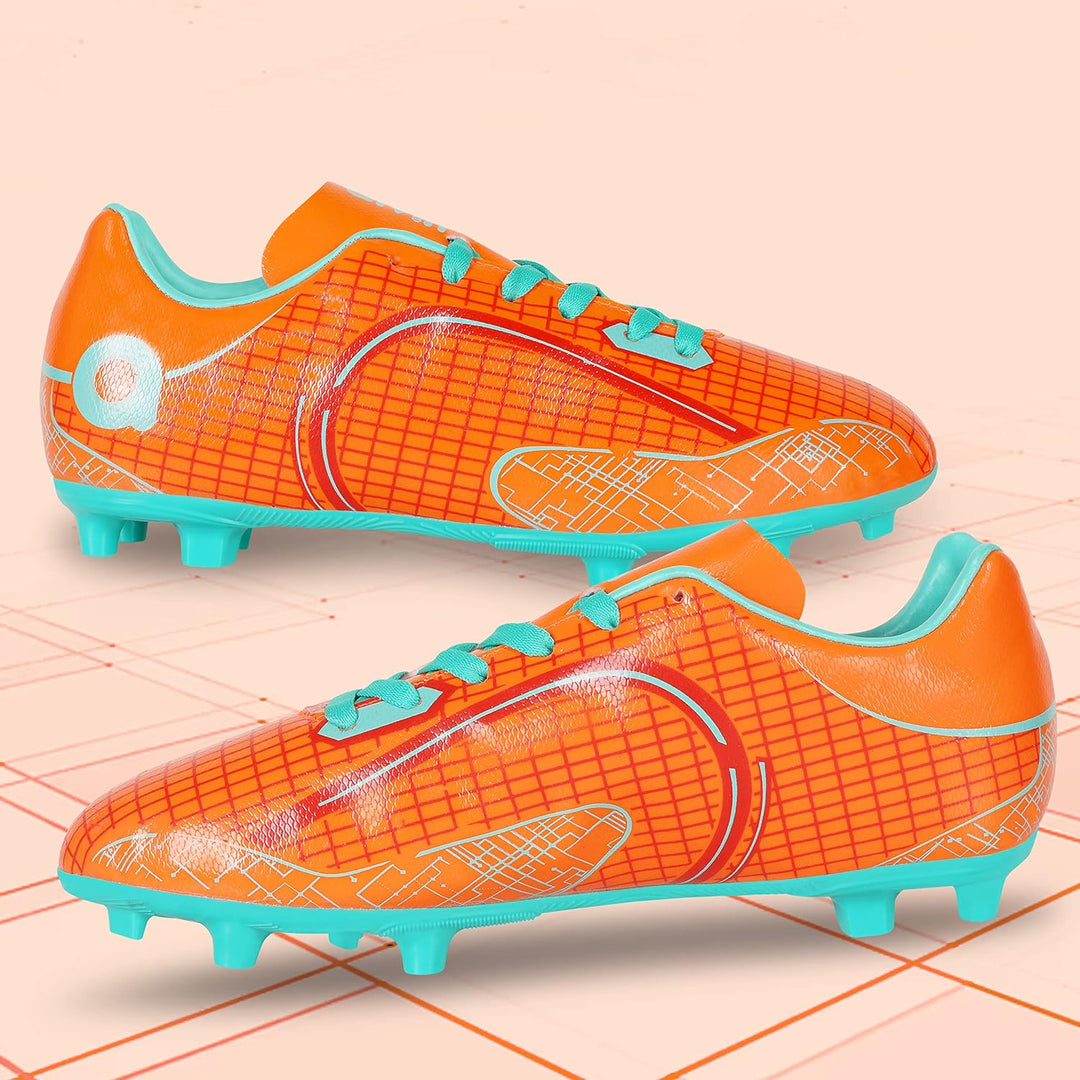 Champion Football Shoes For Men (Orange)