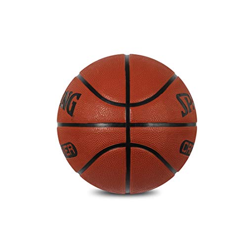 Crossover Rubber Basketball (Color: Orange | Size: 7)