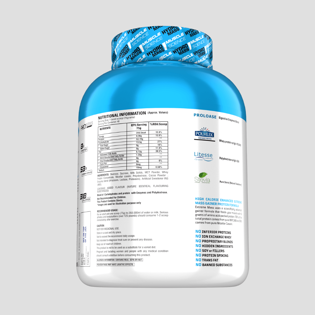 Hydro Mass – 40 Servings | Coffee Flavour ( Shaker Free )