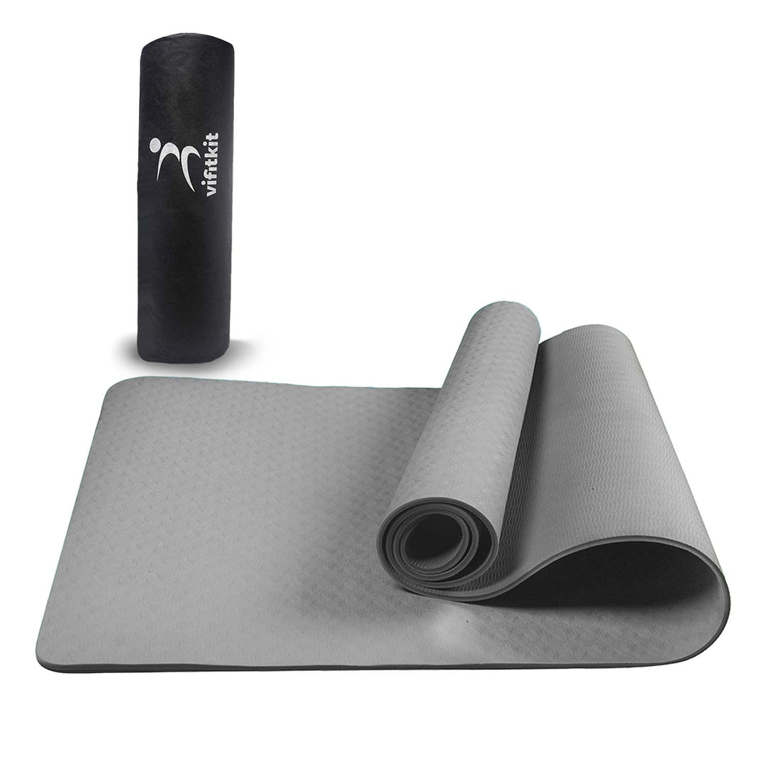 Vifitkit 6mm Yogamat for Women and Men, Anti-skid Exercise Mat for