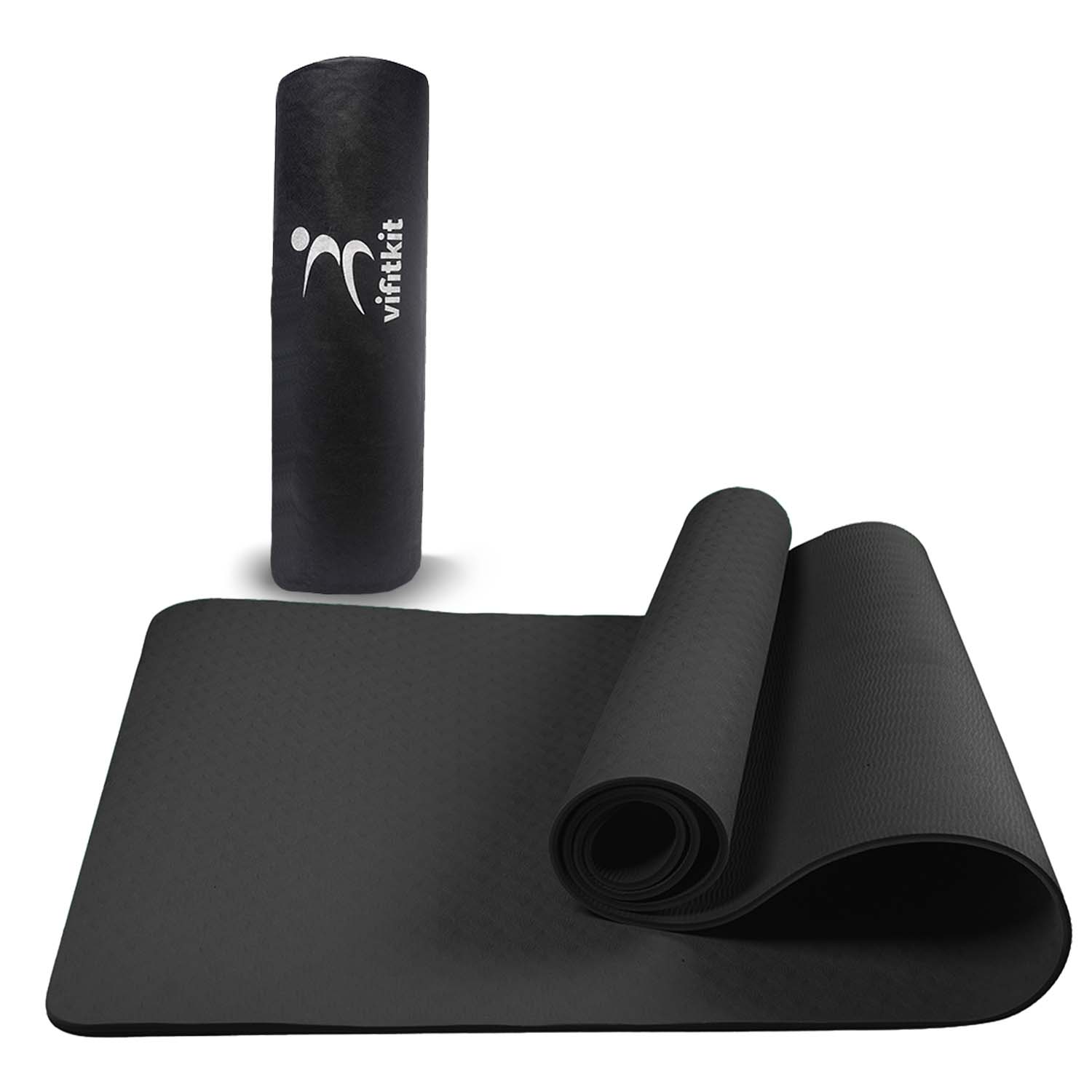 Yogamat for Women and Men Anti skid Exercise Mat for Gym Workout and KriyaFit