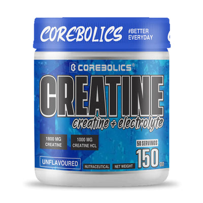 Creatine (Creatine + Electrolyte) (Unflavored | 150 Gm | 50 Servings)