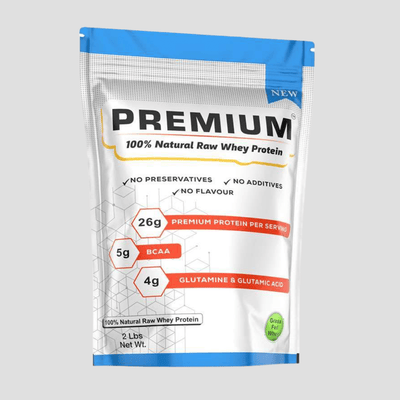 Premium Raw Protein – (26g Protein/ Serving) 2 Lbs | Unflavoured