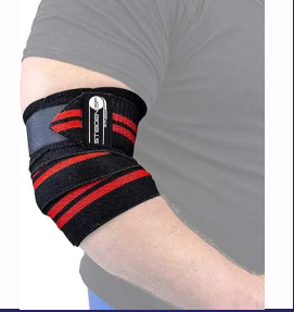 ALYV Elite Elbow Compression Support | Gym & Workout Elbow Sleeve/Wrap for Injury Prevention & Recovery