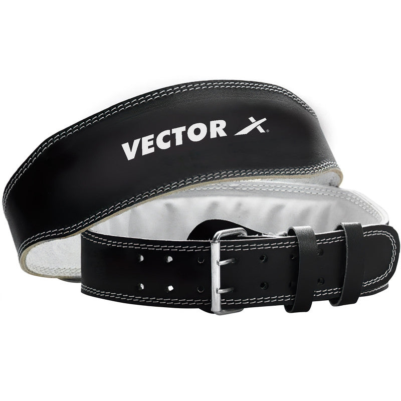 Champion 4 layers | 6 Inch Leather Weight Lifting Back Support Power Lifting Gym Belt