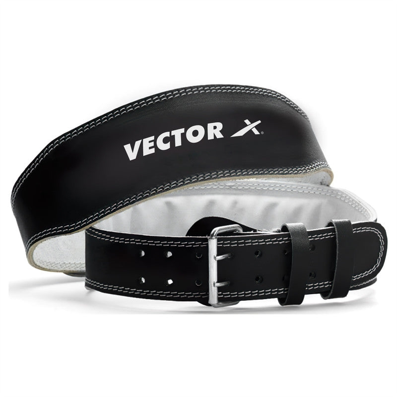 Power 2.5 layers | 4 Inch Leather Weight Lifting Back Support Power Lifting Gym Belt