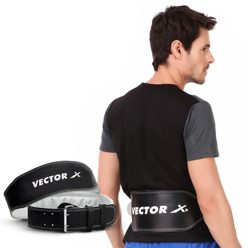 Power 2.5 layers | 6 Inch Leather Weight Lifting Back Support Power Lifting Gym Belt