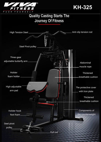 KH-325 Deluxe Home Gym