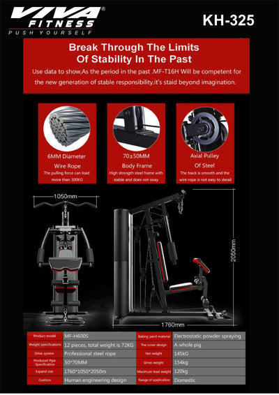 KH-325 Deluxe Home Gym