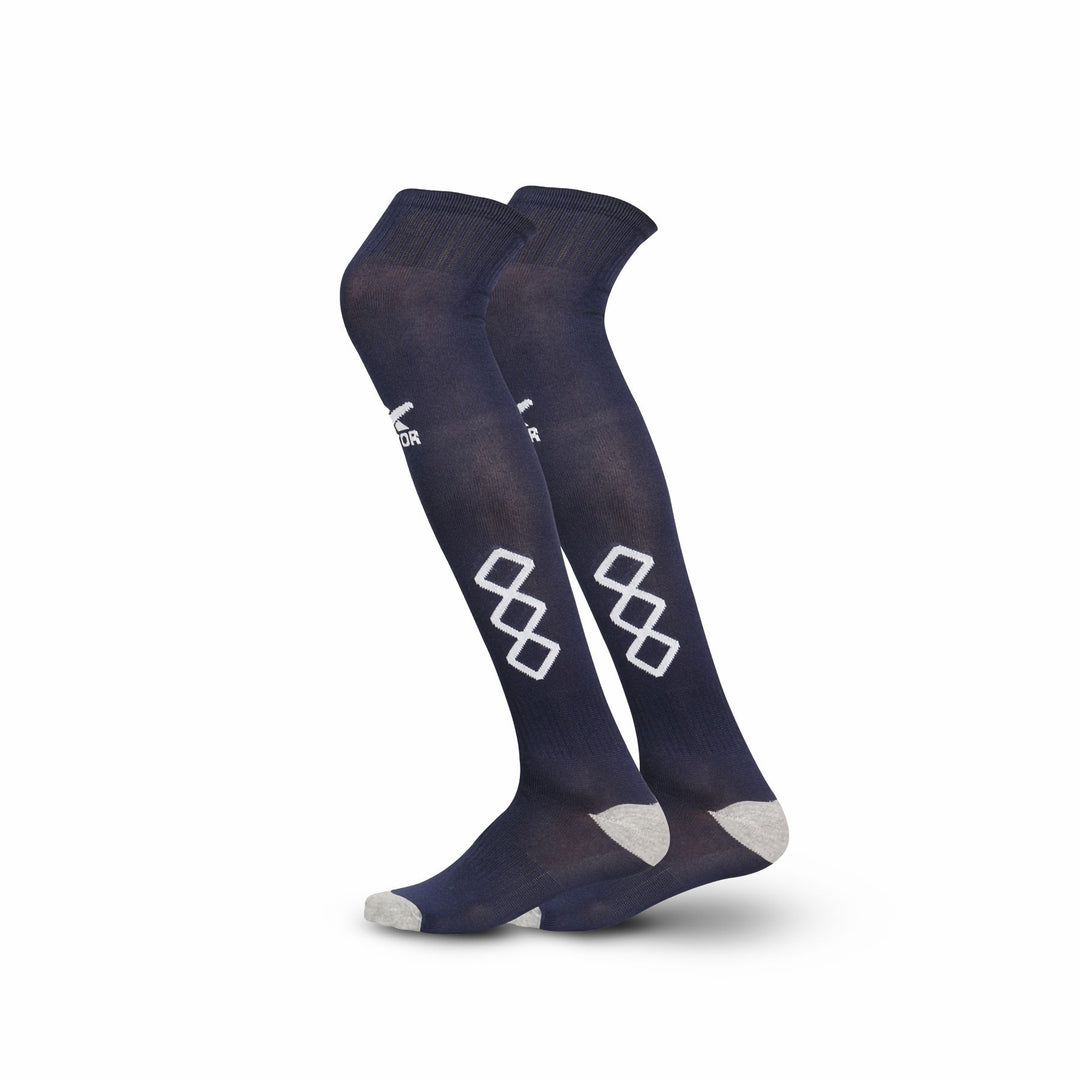 Unisex Knee High (Pack of 2) Free Size (Navy)