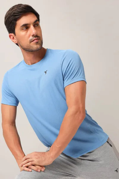 Technosport Men's Active Running T-Shirt OR10 Licher Blue