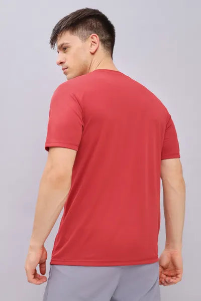 Technosport Mens Active Running T-Shirt OR10 Red
