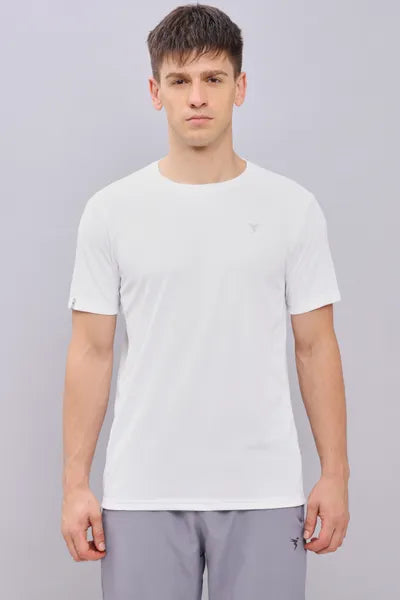 Technosport Mens Active Running T-Shirt OR10 White