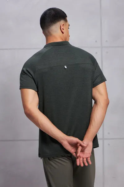 Technosport Men's Active Polo T-shirt OR41 Pine Green