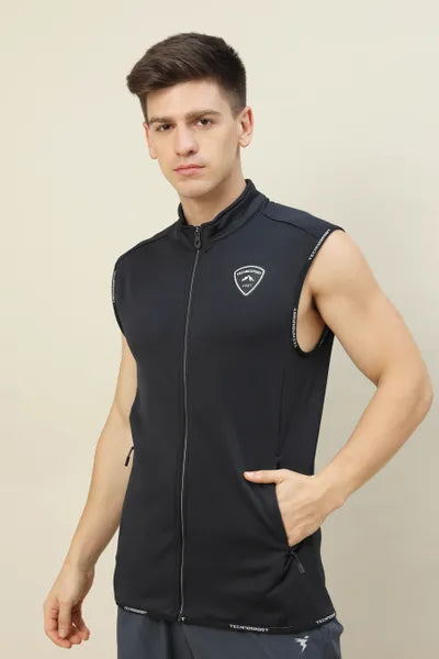 Technosport Men's Active Fleece Jacket OR79 Black