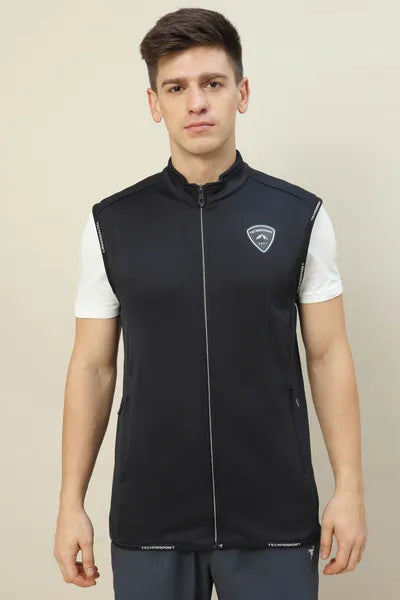 Technosport Men's Active Fleece Jacket OR79 Black
