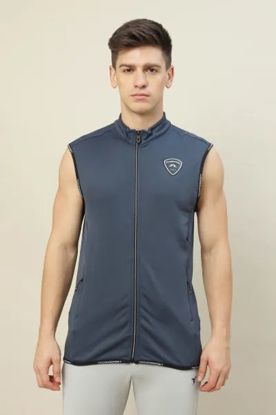 Technosport Men's Active Fleece Jacket OR79 Carbongrey