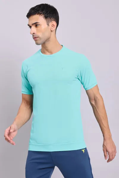 Technosport Men's Active Running T-Shirt P579 Pool Blue