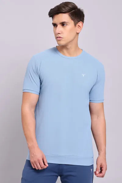Technosport Men's Active Running T-Shirt P579 SCALE  BLUE