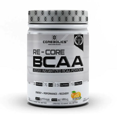 Re-core BCAA (450 Gm | 30 Servings) - Tangy Orange - 450 Gm
