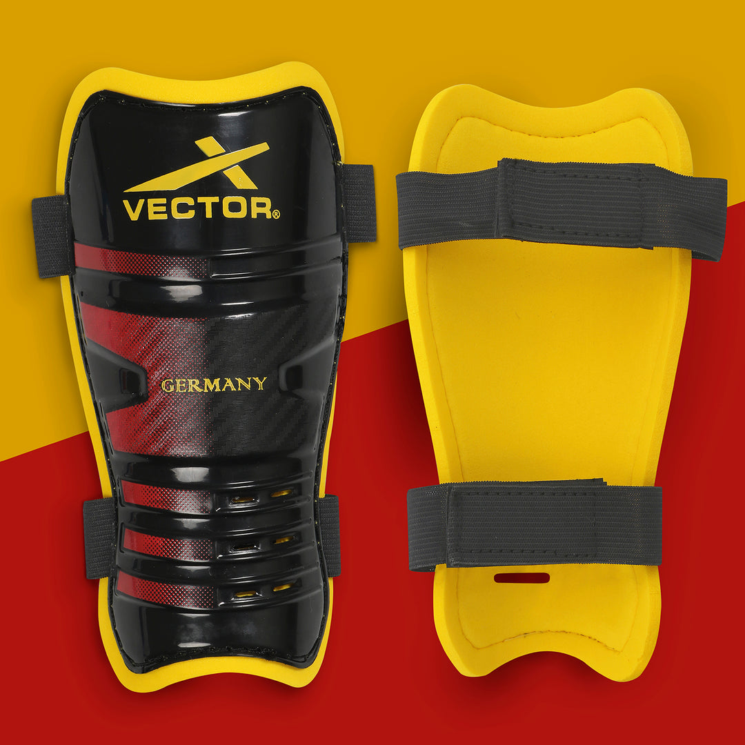 Multicolor GERMANY Football Shin Guard 1 pair (Size - L)