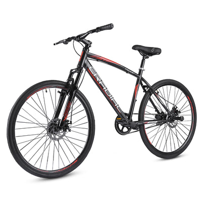 Discover Pro 700c T Hybrid Cycle/ City Bike (Single Speed | Black)