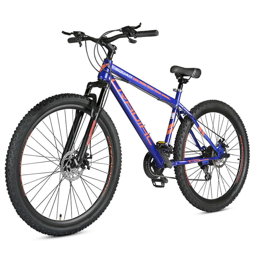 Squad 29 T Mountain/ Hardtail Cycle (21 Gear, Blue, Red)