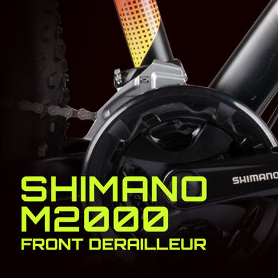 Storm | Shimano Gear | Alivio | 27 Speed | Cassette | Mtb | Alloy 27.5 T Mountain Cycle (27 Gear, Black, Red)