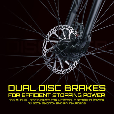 Discover Rigid 7 Speed 700c Hybrid Cycle/ City Bike (7 Gear, Black)