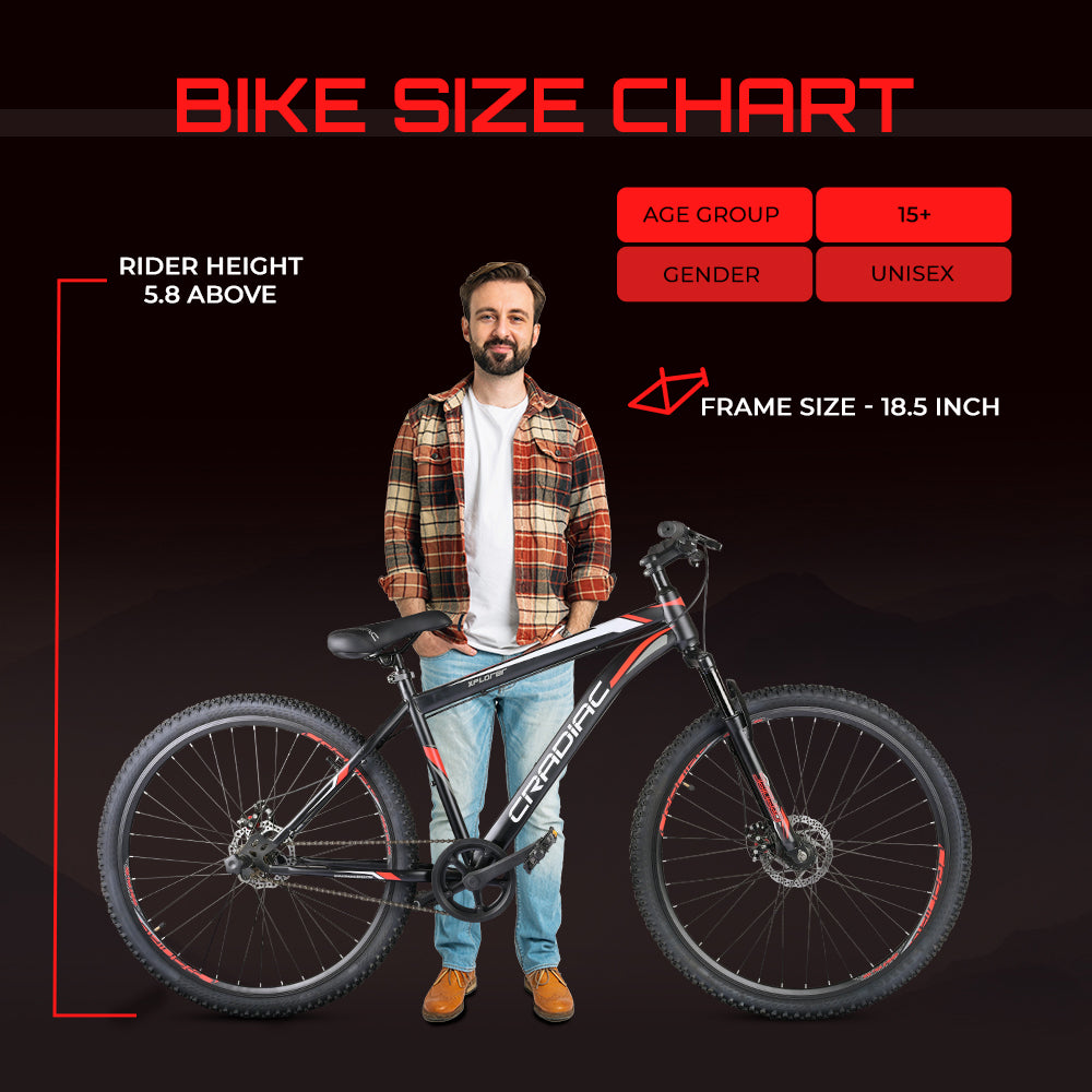 Size 18.5 mountain bike hotsell