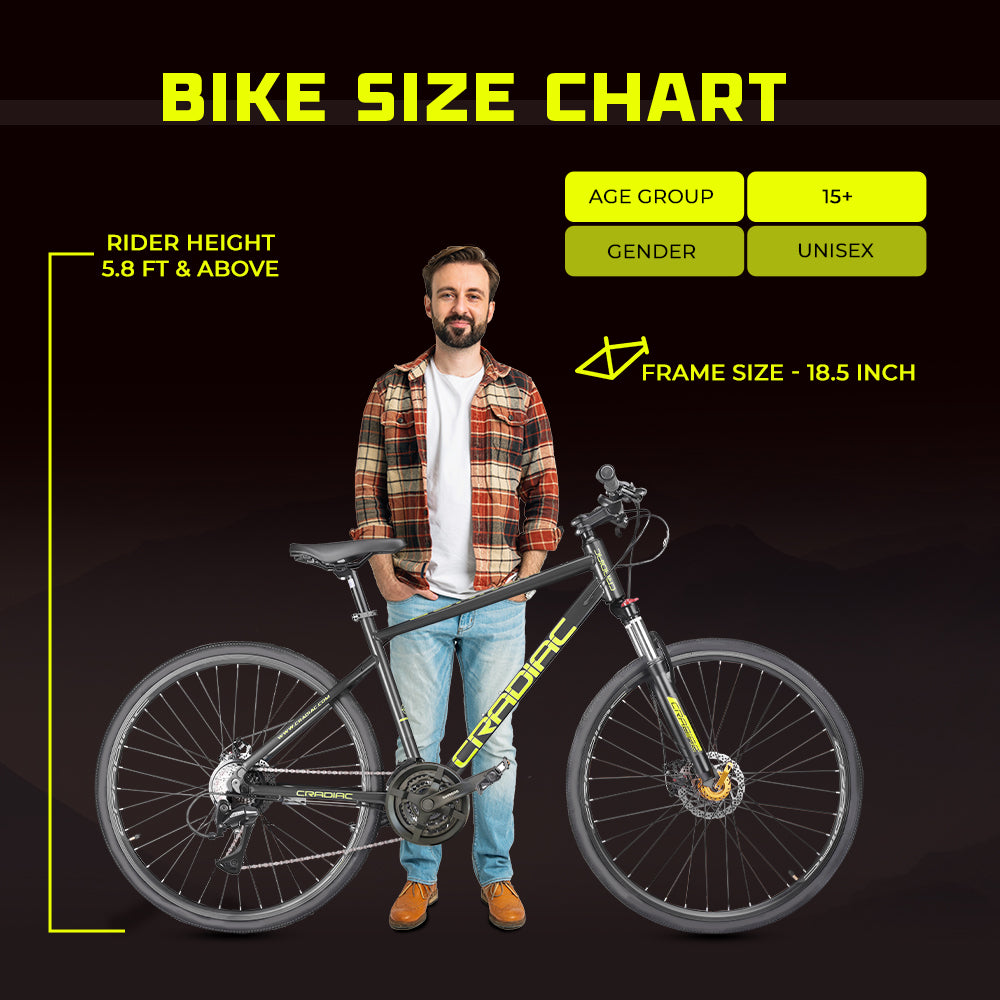 Bike size online 18.5